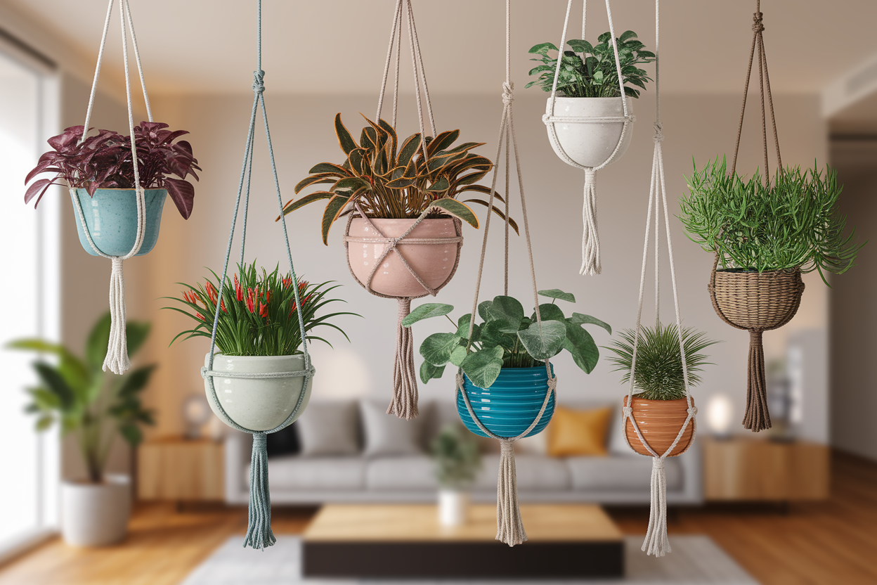 Cache-Pots Suspendus : Top 10 Modèles pour Décorer Votre Intérieur