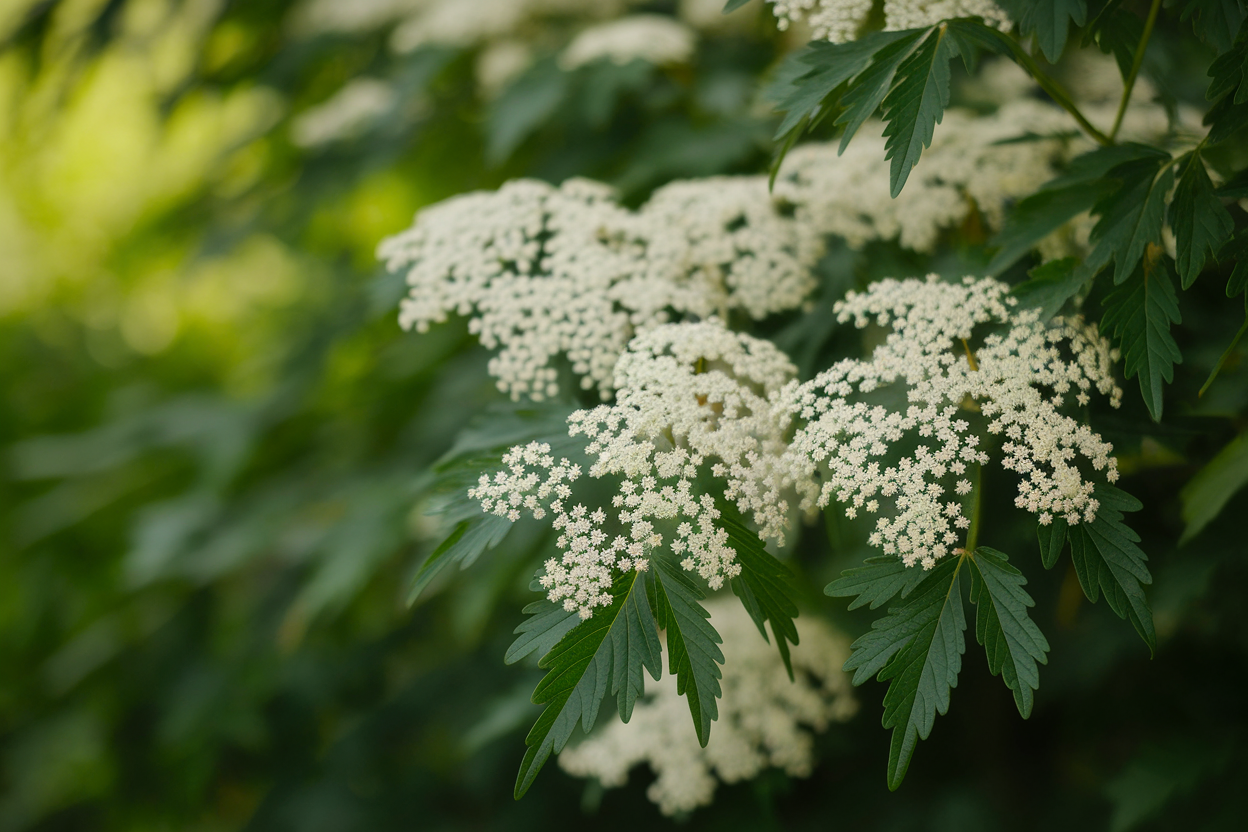 gros-plan-fleurs-sureau-jardin
