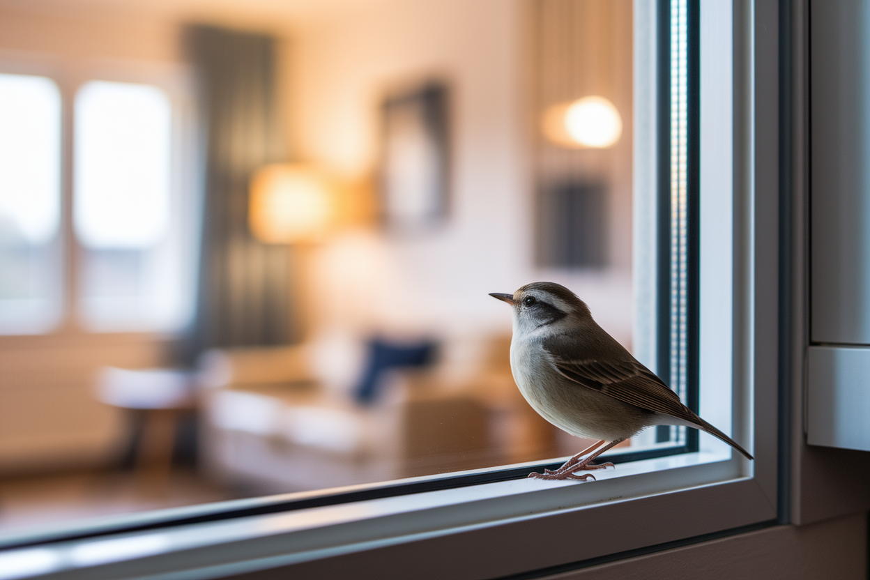 oiseau-rebord-fenetre-interieur-eclaire
